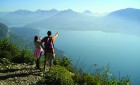 Balade avec vue sur le lac d'Annecy