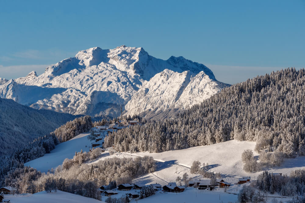 montagnes autour d'Annecy