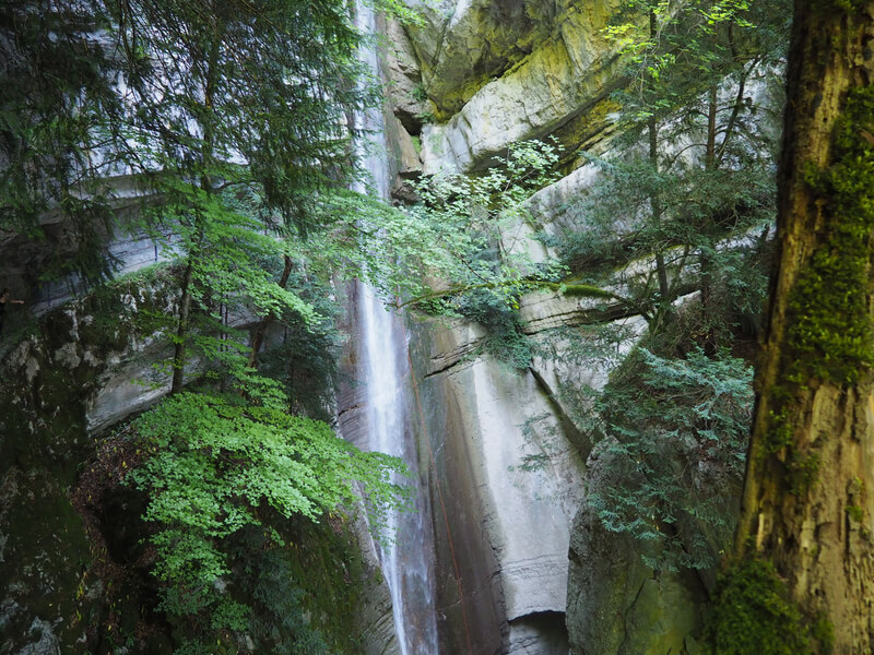 week end randonné cascade angon