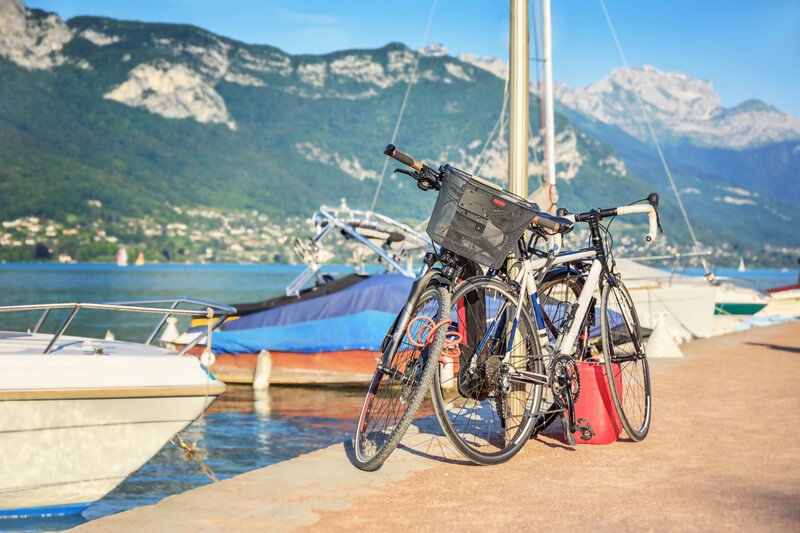 que faire annecy été vélo