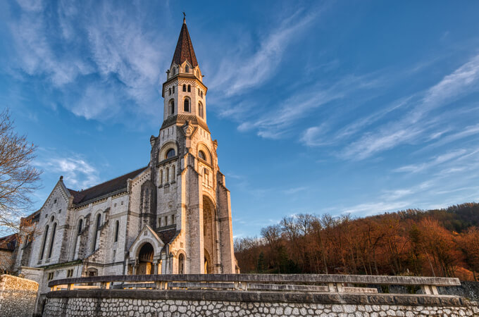 la basilique de la visitation annecy